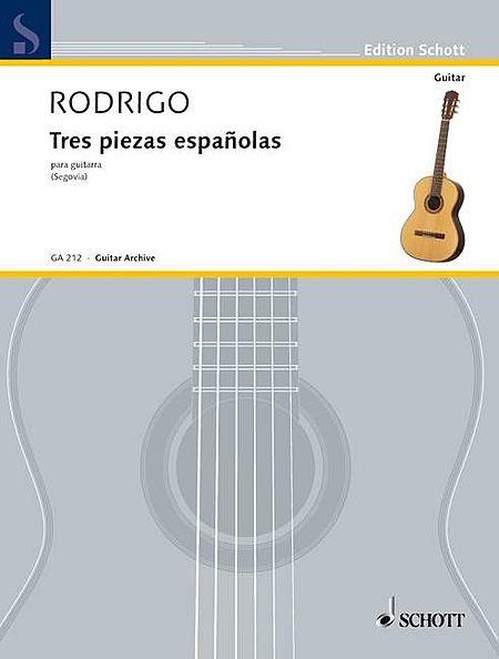 Rodrigo, Joaquin - Tres Piezas Espanolas - £12.95 - London Guitar Studio